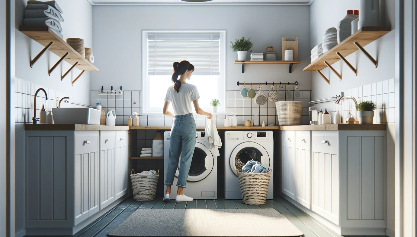 Top 5 spring cleaning tips for your laundry room, washer and dryer.