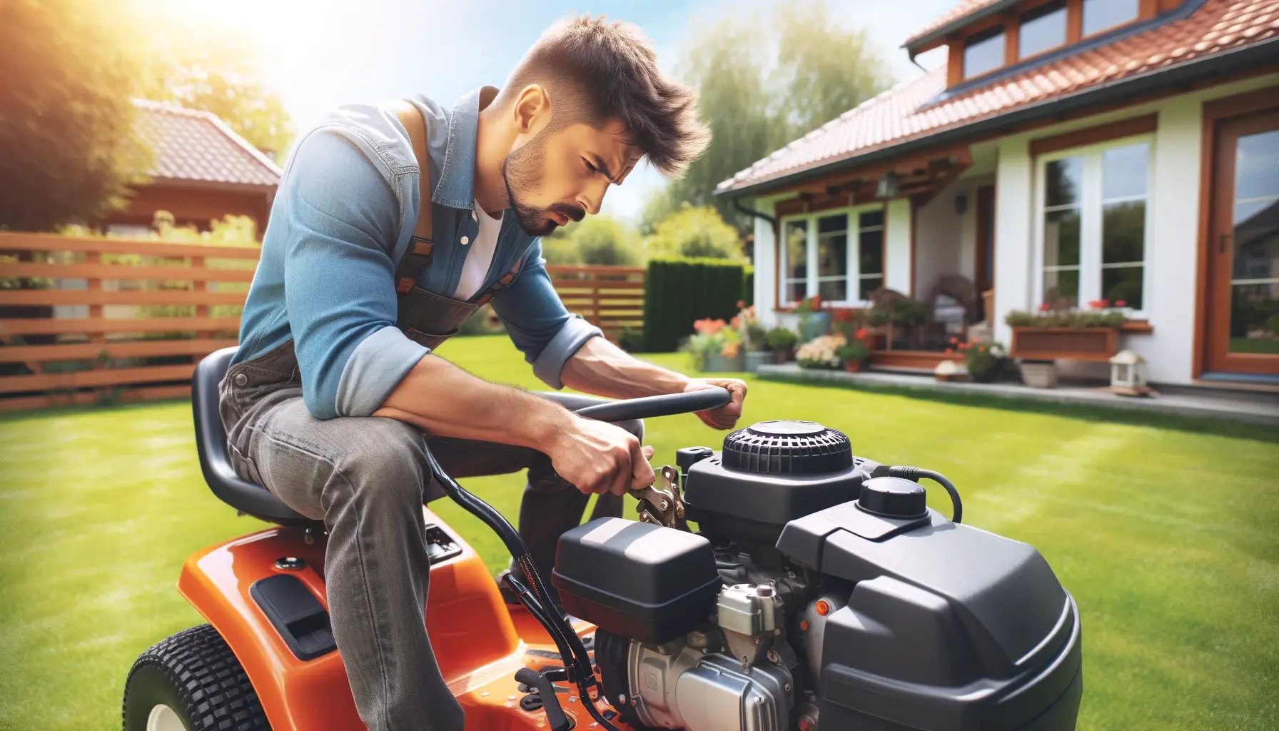 How Does a Sears Tech Diagnose a Riding Mower Starting Failure?