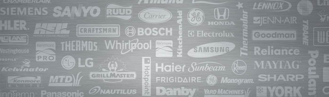 All brands we repair and maintain