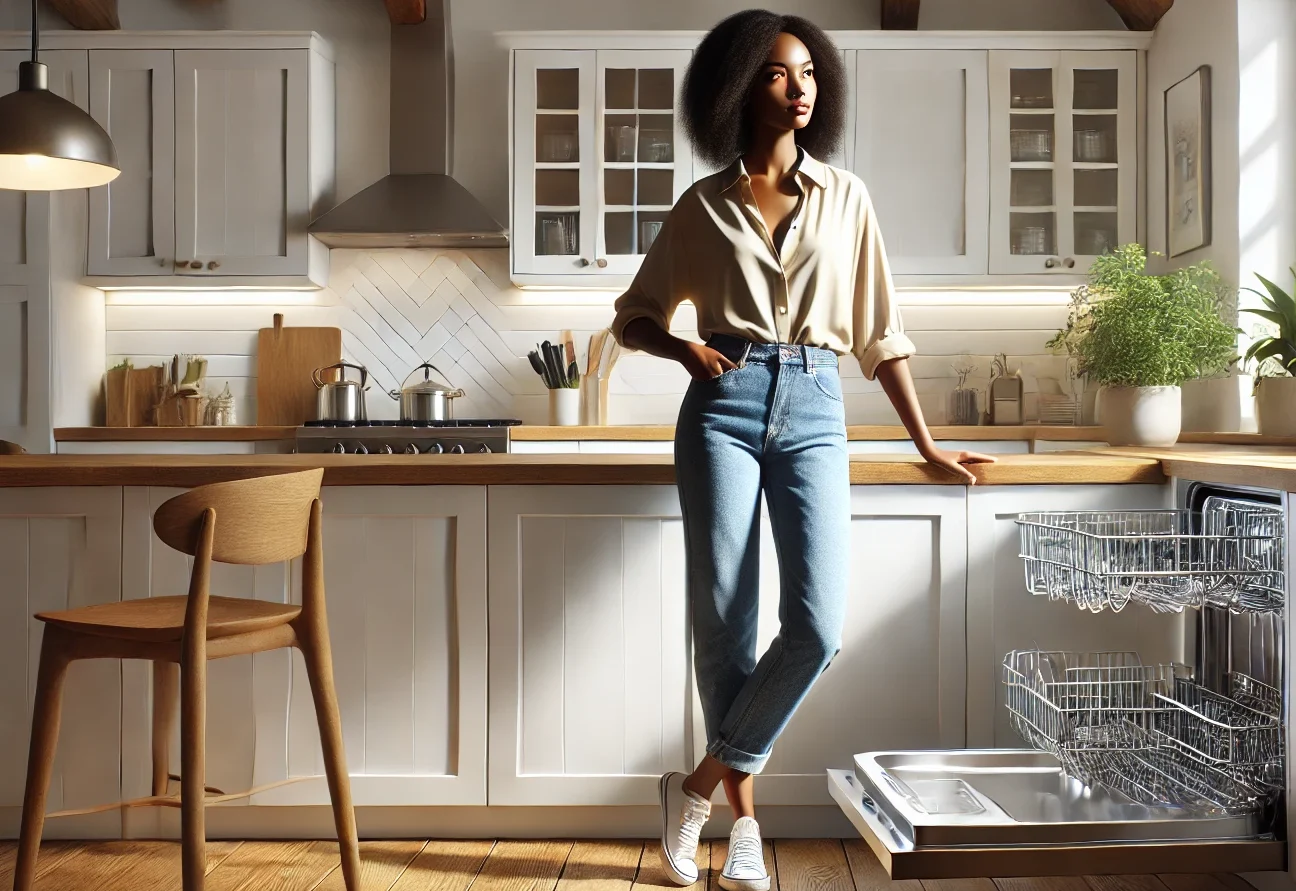 Title image for blog article "How Much Water does a Dishwasher Use?"