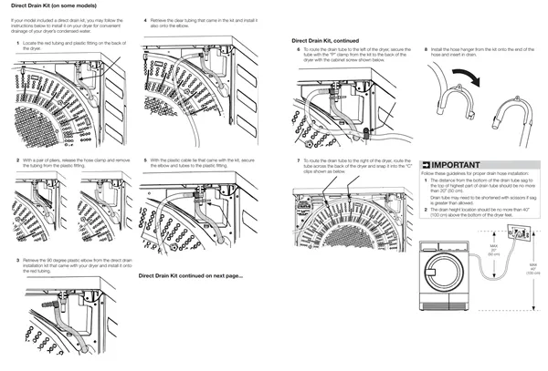 electrolux-condensing-dryer-drain-hose-installation
