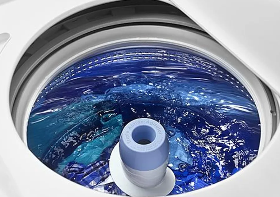 Image showing a top load washer for a blog article on top-loading washing machine tips and tricks