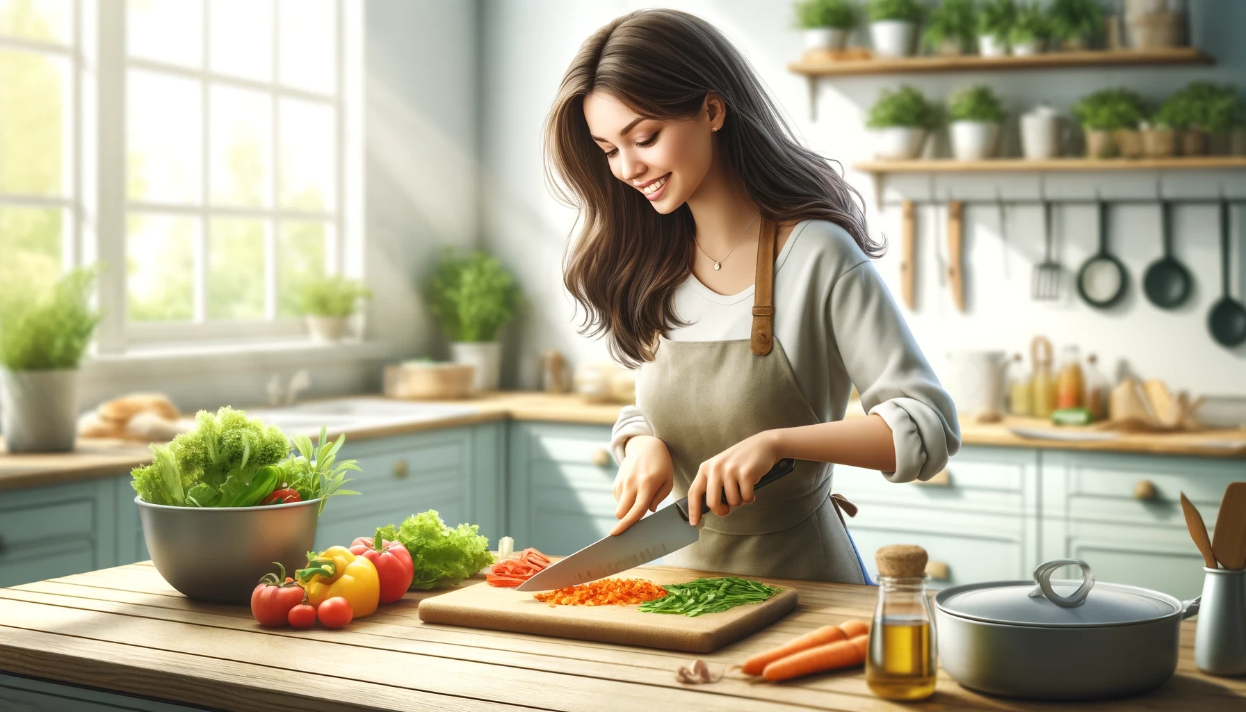 Home owner happy because she followed our Must-Have Kitchen Appliance Maintenance Tips for Foodies in 2026