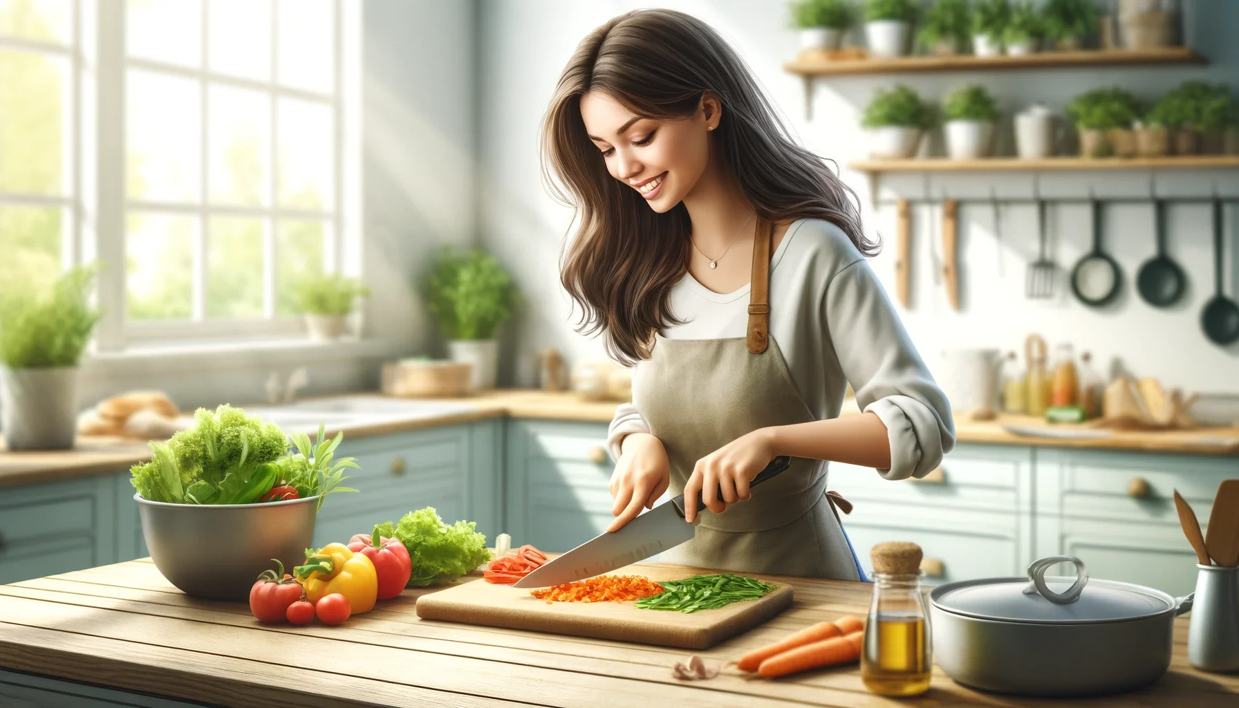 Home owner happy because she followed our Must-Have Kitchen Appliance Maintenance Tips for Foodies in 2026