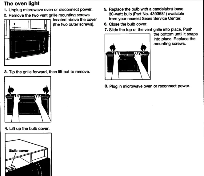 how-to-replace-a-microwave-cavity-light