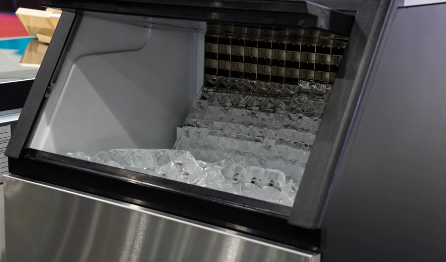 ice machine that needs regular cleaning
