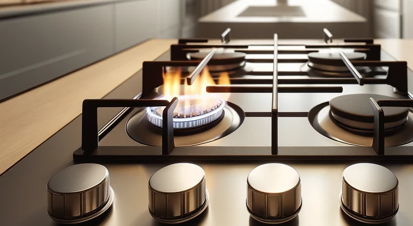gas burner that needs adjusting by following the our tips on how to adjust the flame on a gas stove.