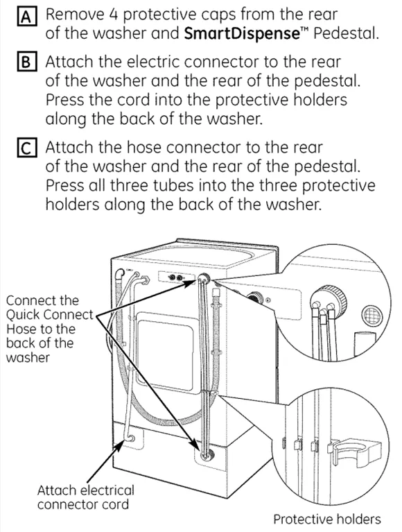 check-hose-and-wire-connections-on-the-smart-dispenser