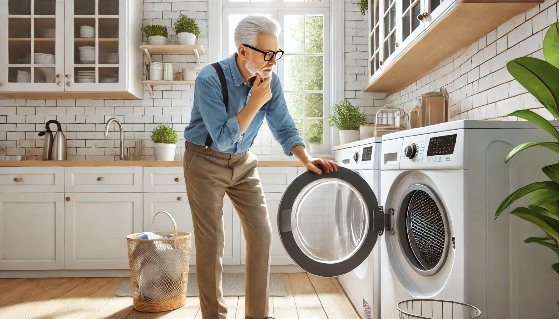 Title image for blog article "Burning Smell from the Dryer? Here’s What to Do".
