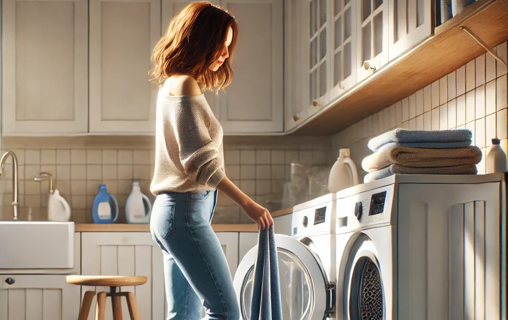 Title image for blog article "The Ultimate Guide to Ventless Dryers -- Pros and Cons".